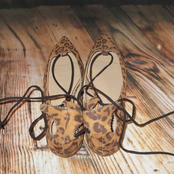 NWT Topshop Ghillie 10.5 Pointed Flats - Picture 3 of 4